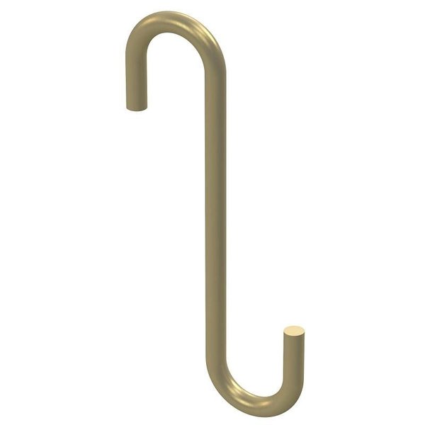 National Hardware Modern Series Small SHook, 434 in H, Steel, Brushed Gold N275-515